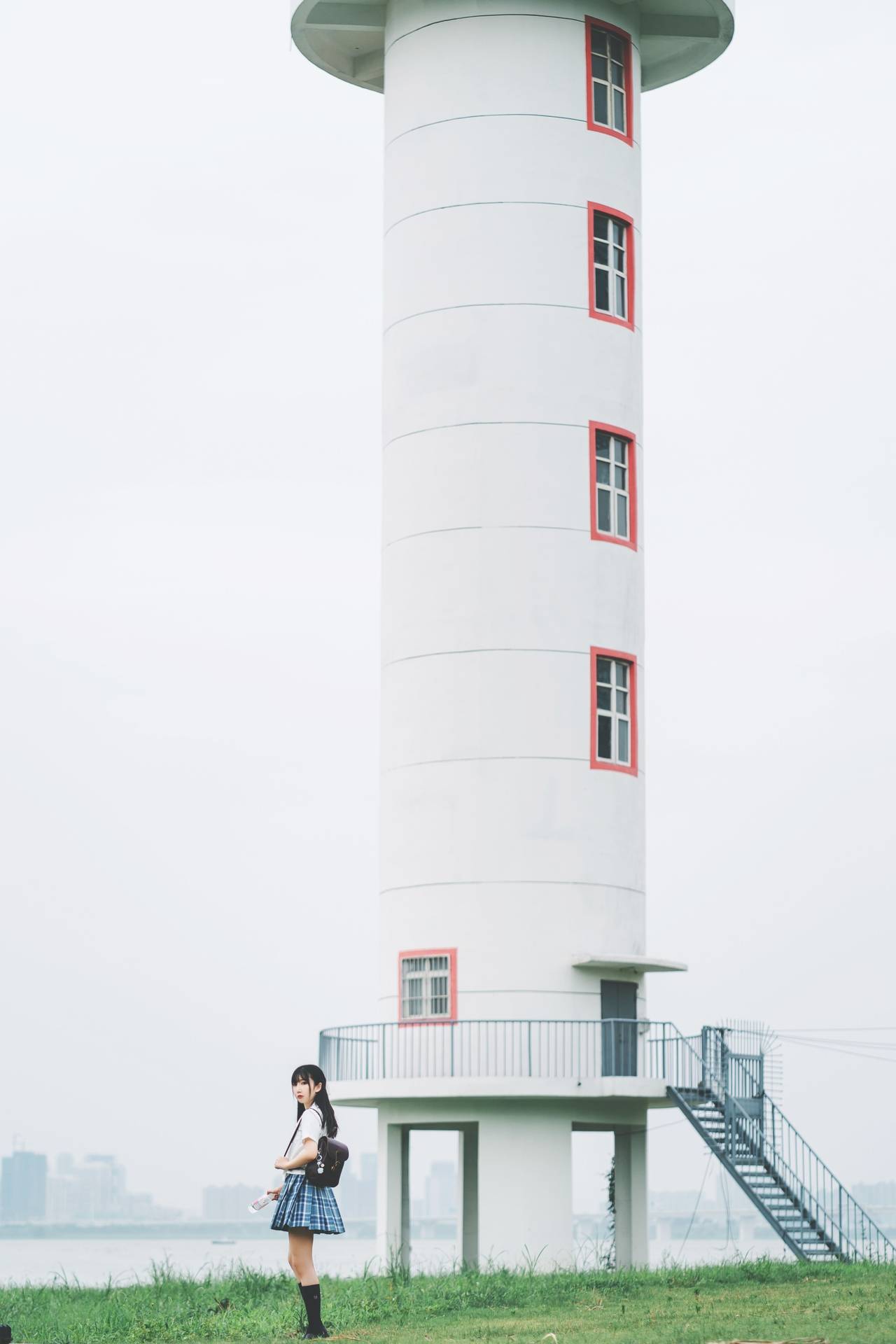 NO.082面饼仙儿沙雕JK精美写真【22P】-可宝主